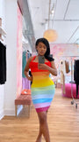 Skittle Bandage Dress (PREORDER ONLY)